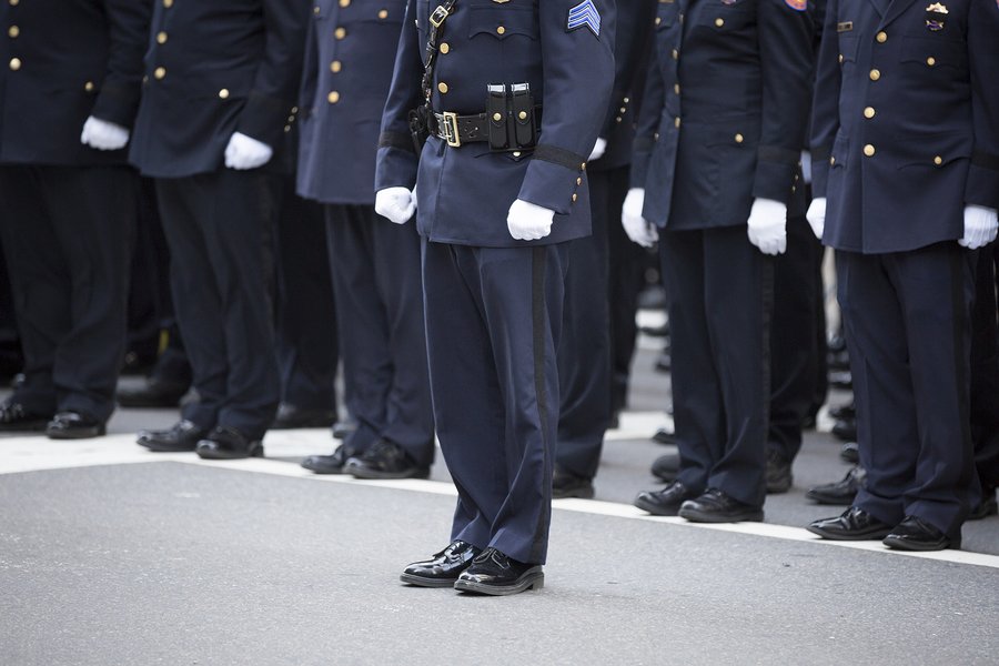 Wearing a Uniform to a Funeral